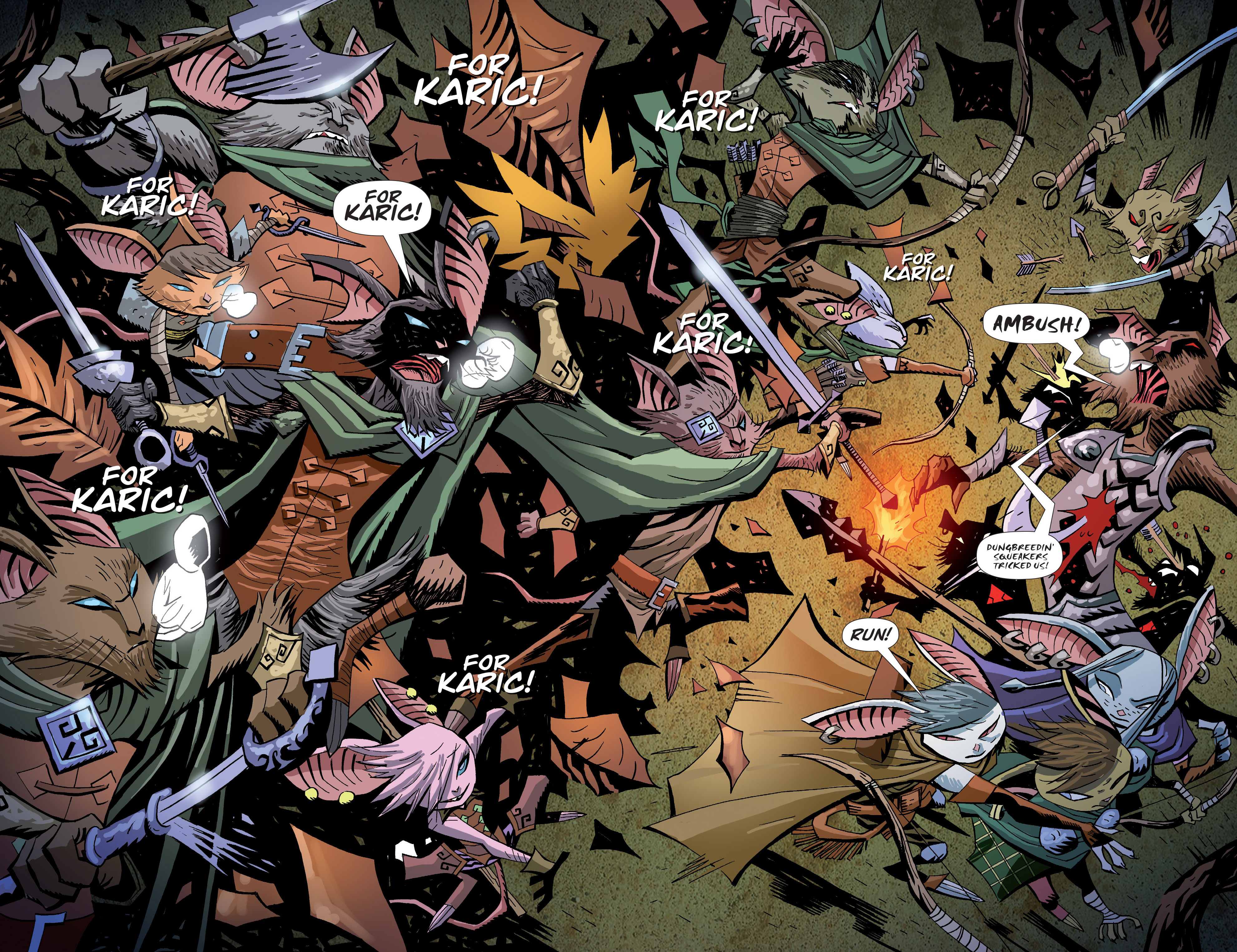 The Mice Templar Volume 3: A Midwinter Night's Dream issue TPB - Page 138