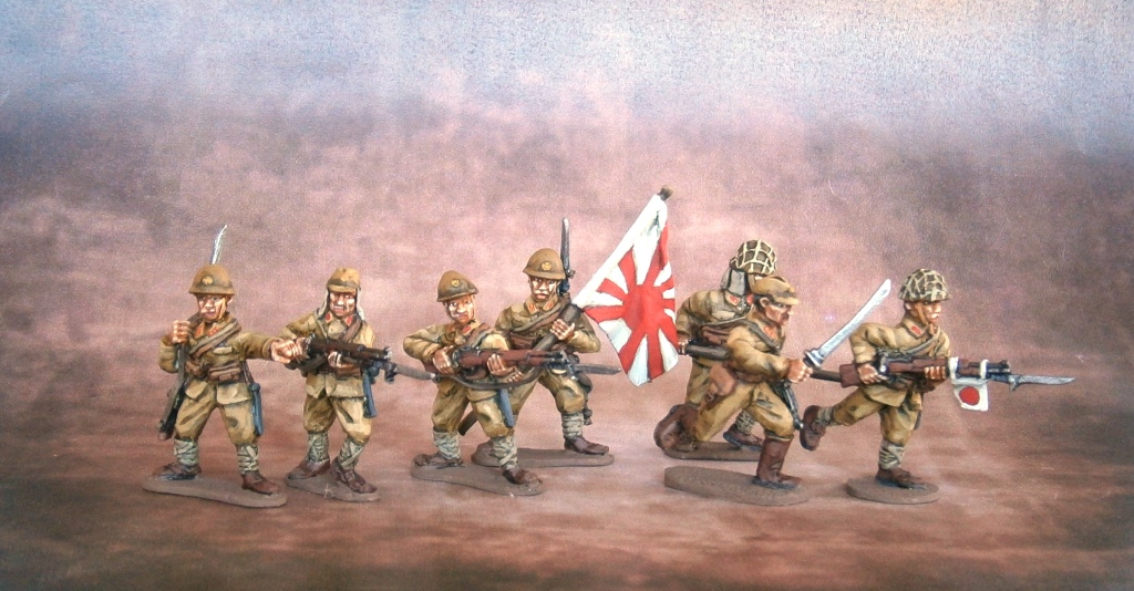 Jacksarge Painting Japanese Artillery & Infantry 28mm