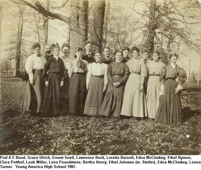 Just A Hoosier Girl The Almost Ghost Town of Young America Indiana