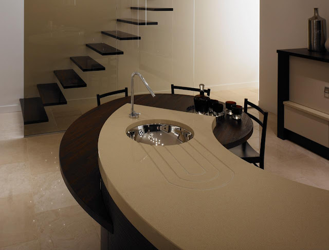 cocina isla ondulada metris6 cocina isla 6