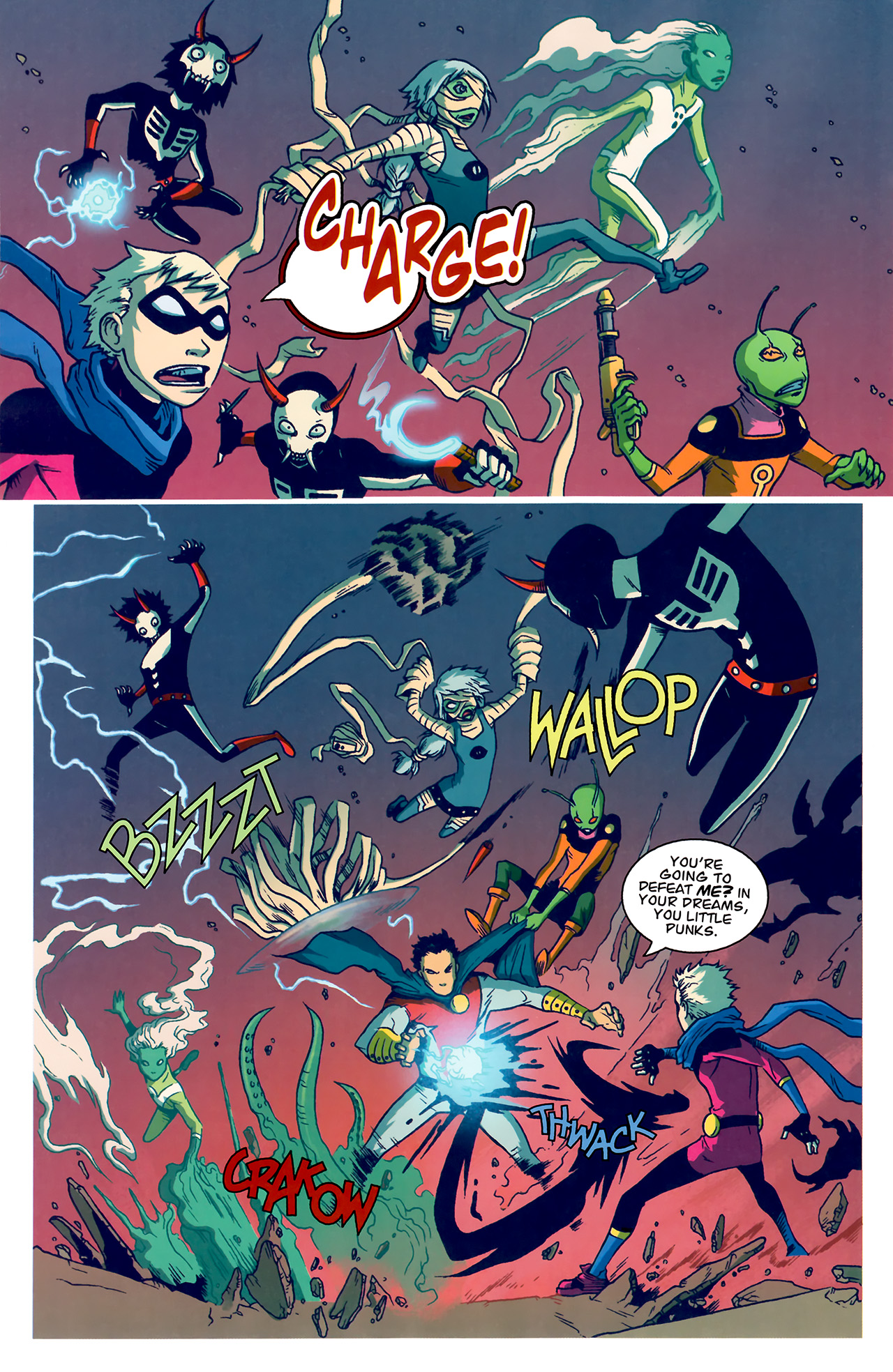 Read online Gladstone's School for World Conquerors (2011) comic -  Issue #6 - 4