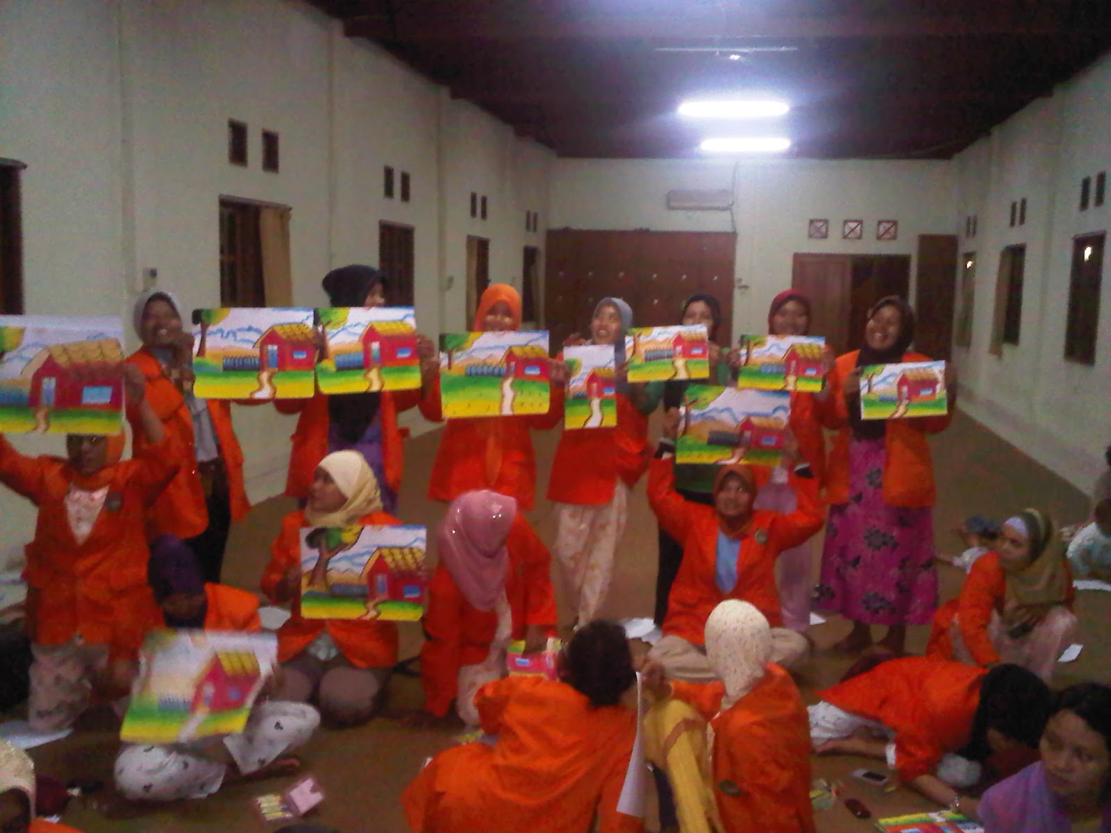 Gambar Ruang Guru Motif Terbaru