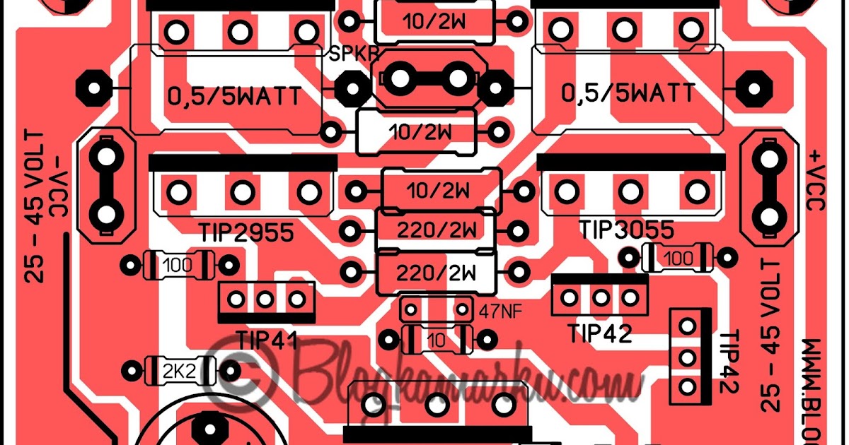 Power Lapangan PCB Layout Micro Janda Pakdhe Bawor - BLOGKAMARKU