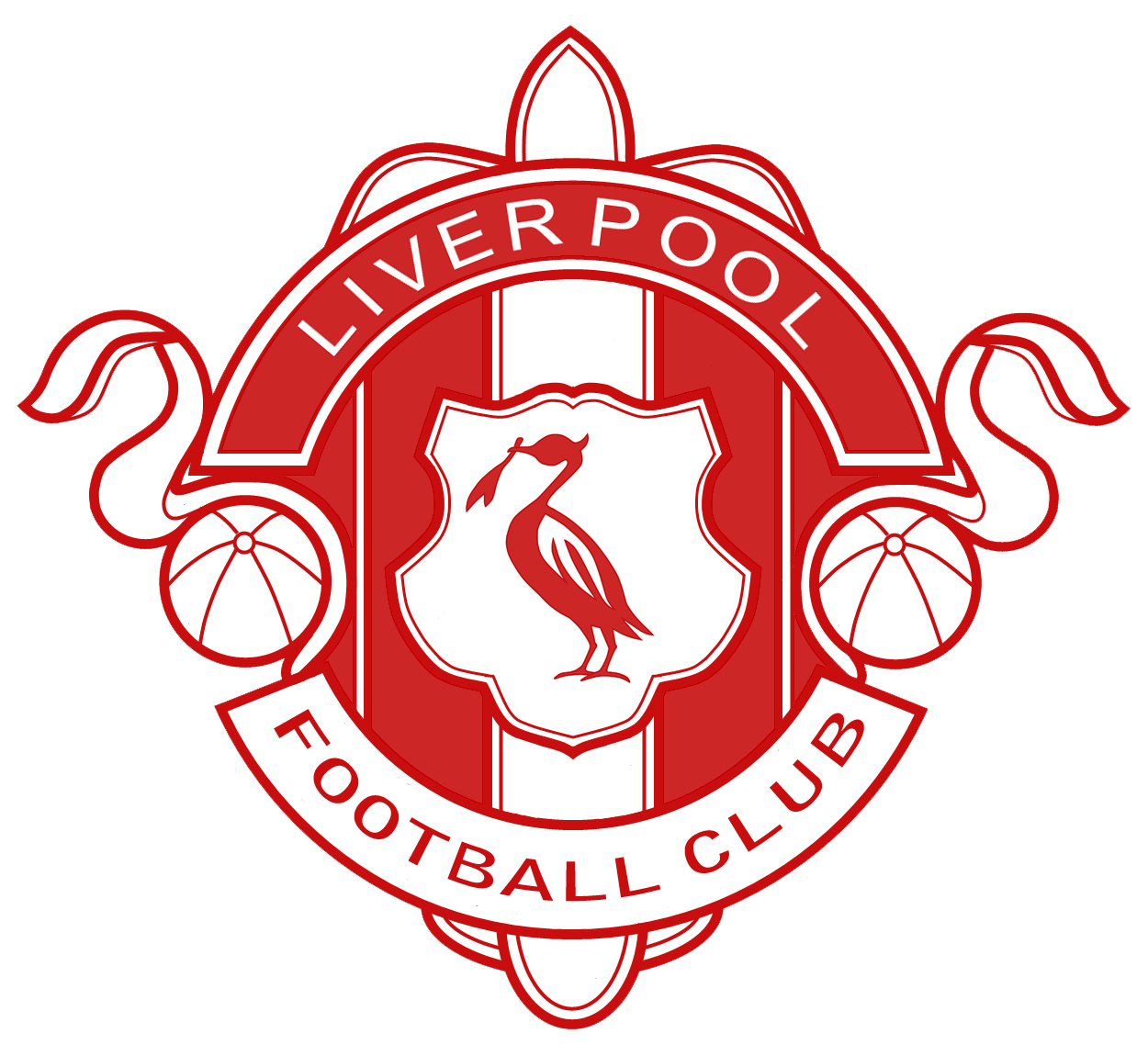 liverpool crest history: Liverpool F.C Club Crest 1960's