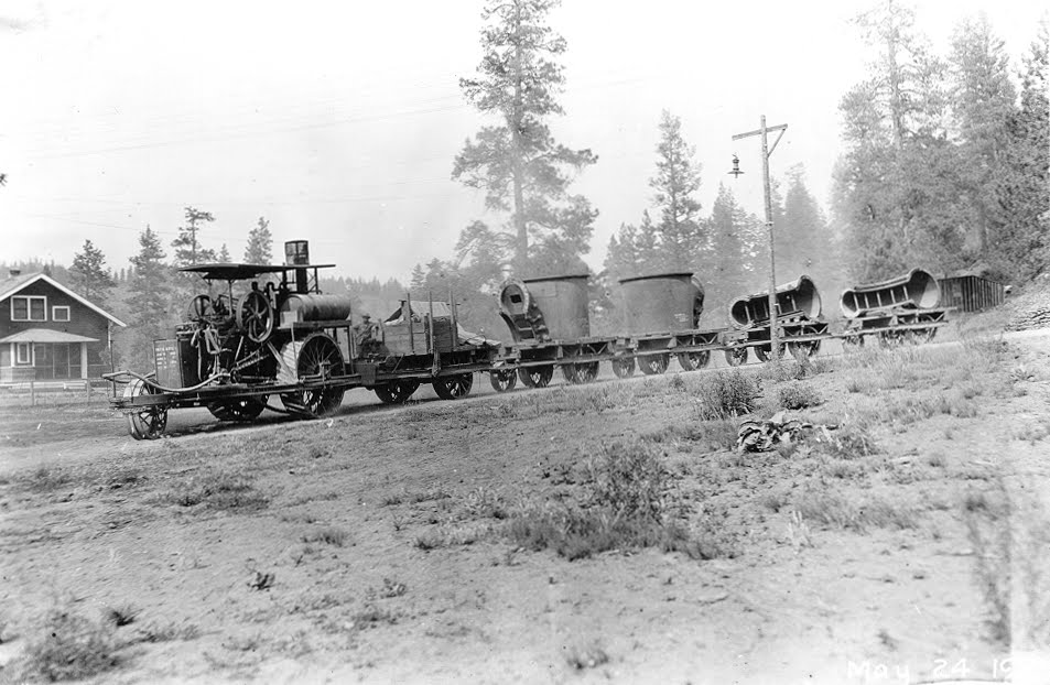 Big Bend Railroad History 1908 NP AFE Reardan Track ExtensionUPDATED!