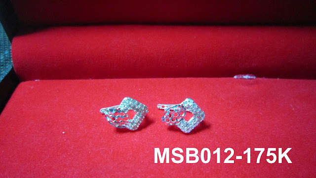 trangsuc.top - Bông tai kiểu phối đá trắng cao cấp MSB012 - Giá: 175,000 VNĐ - Liên hệ mua hàng: 0906 846366(Mr.Giang)