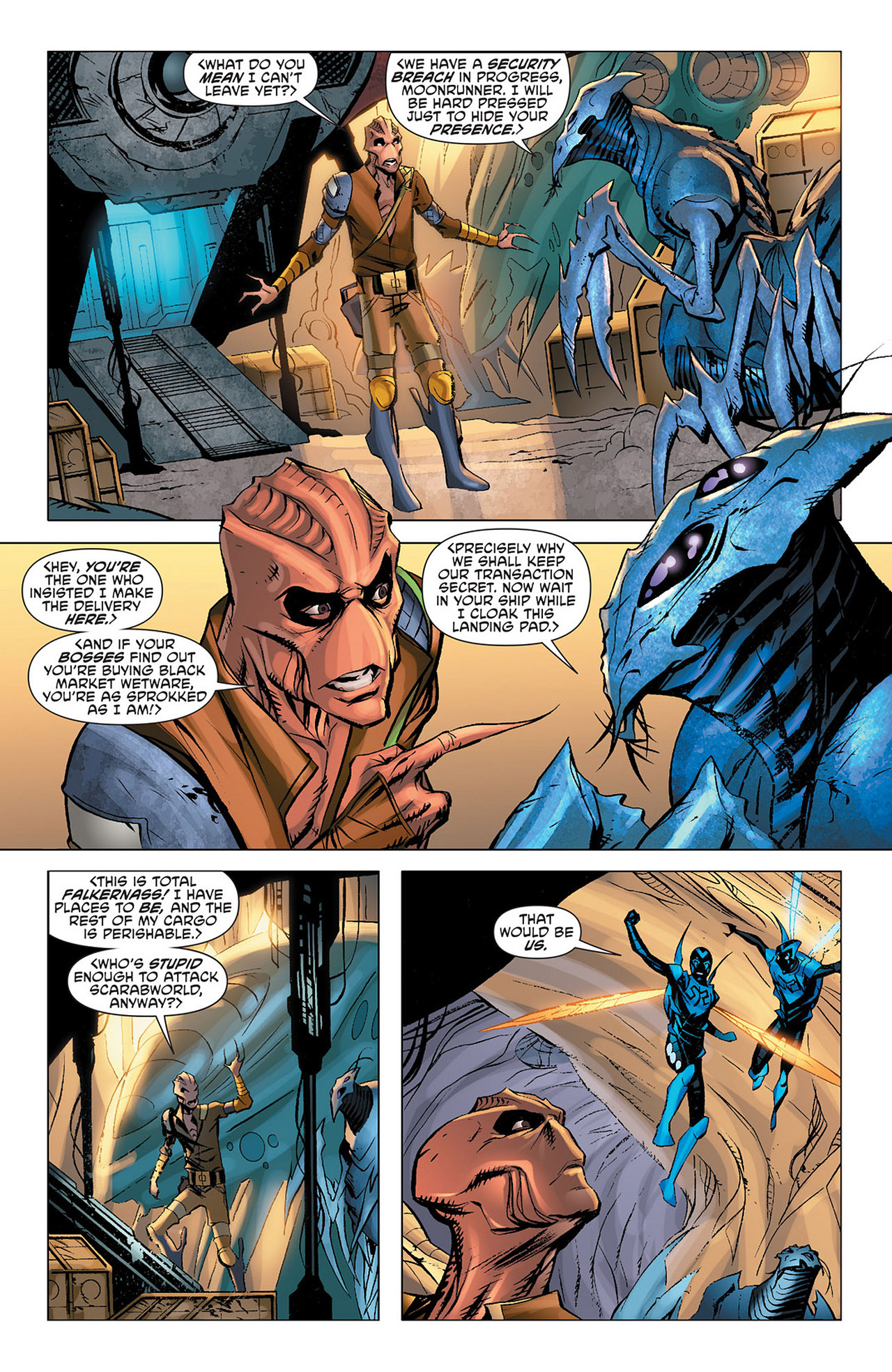 Read online Blue Beetle (2011) comic -  Issue #14 - 17