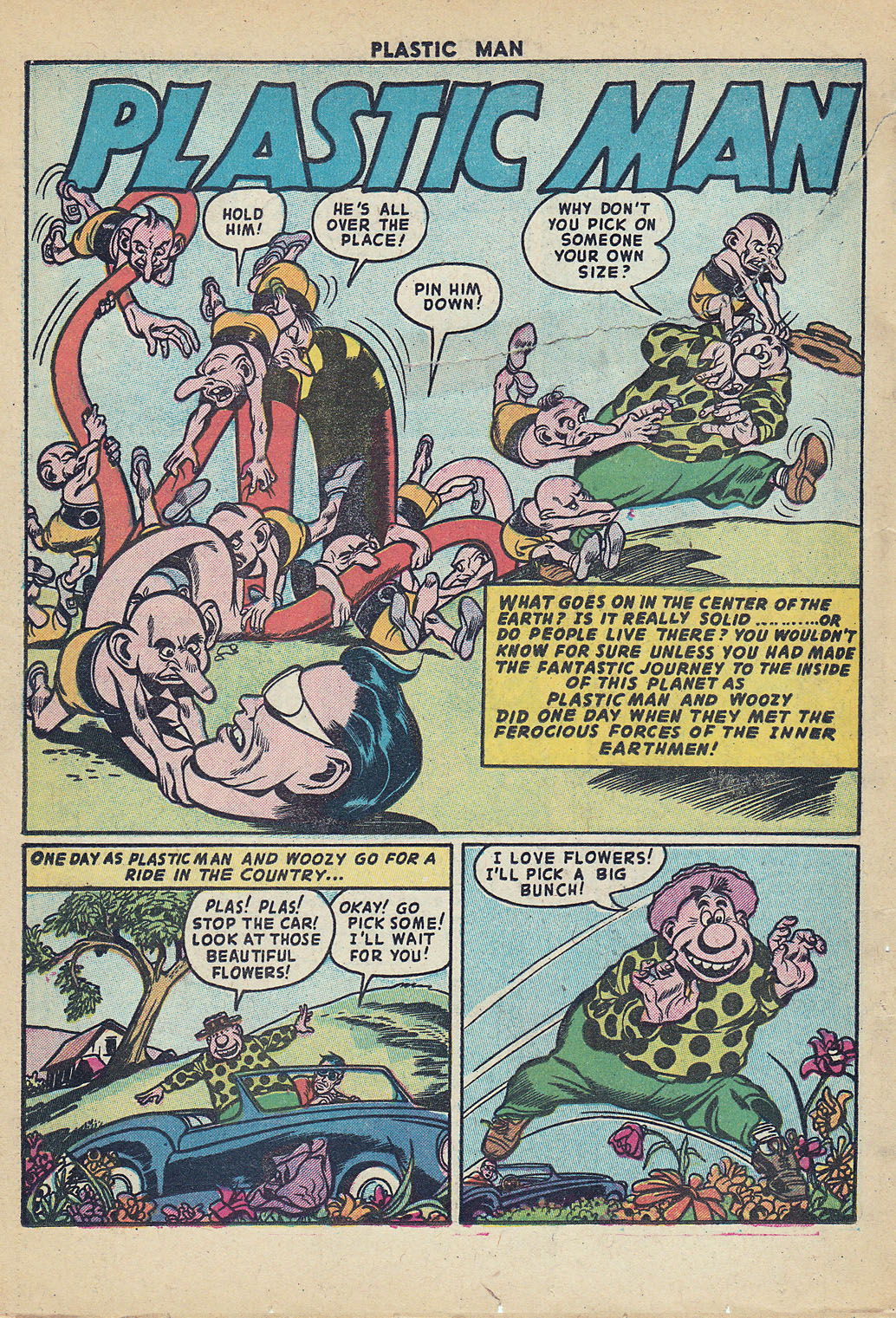 Read online Plastic Man (1943) comic -  Issue #55 - 18
