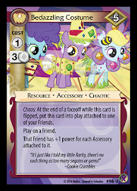 My Little Pony Bedazzling Costume Marks in Time CCG Card