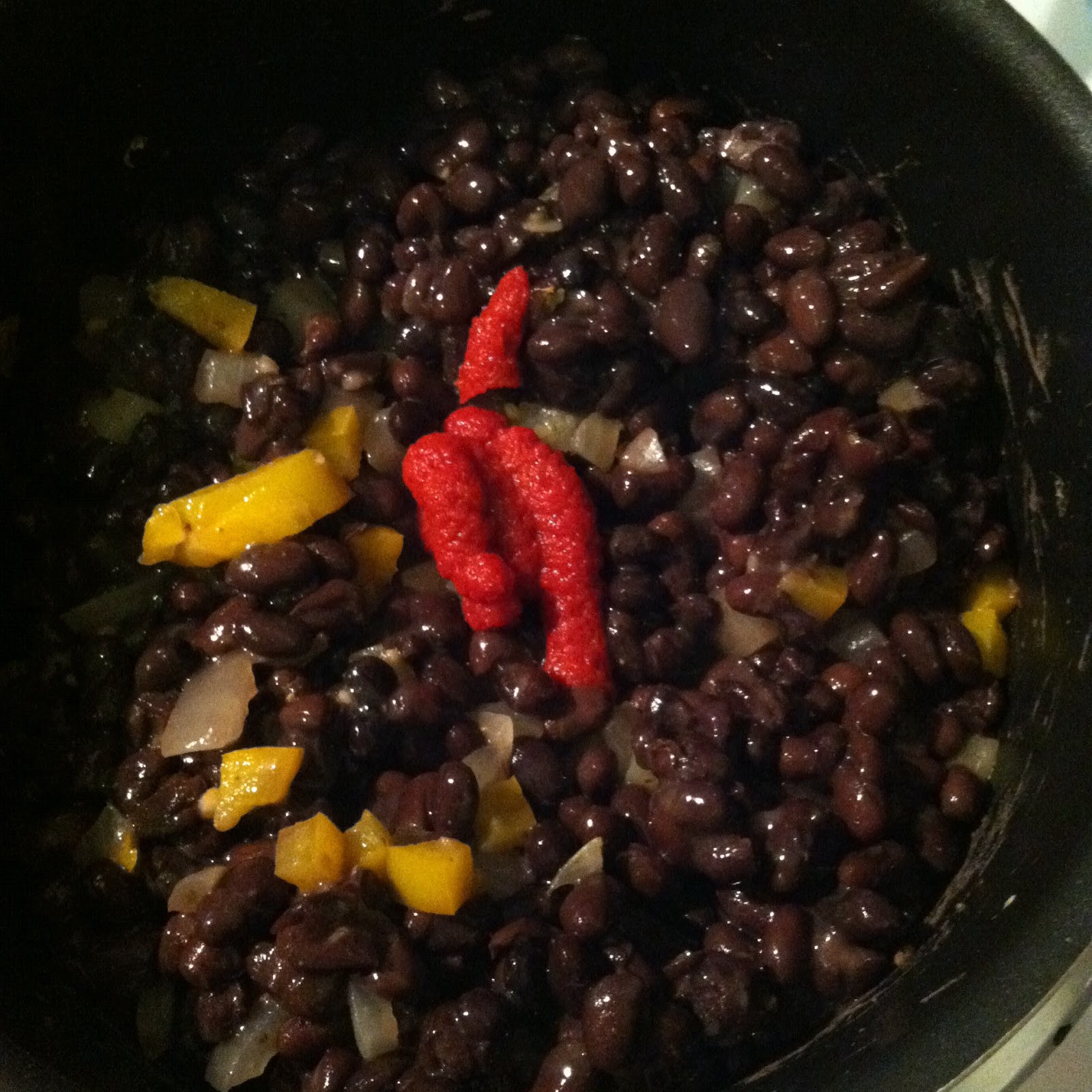 Laurie's Cravings Skinny Vegetarian Black Bean Tostada