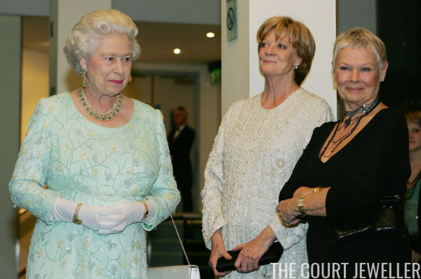 Queen Elizabeth II's Golden Emerald Suite | The Court Jeweller