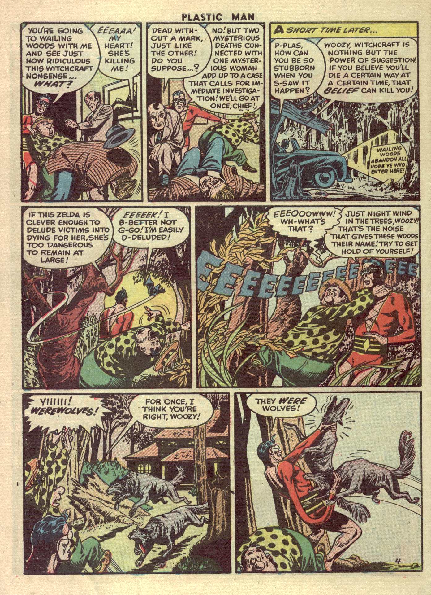 Read online Plastic Man (1943) comic -  Issue #42 - 6