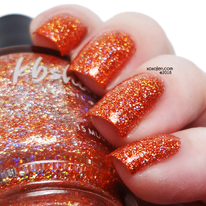 xoxoJen's swatch of kbshimmer Here For The Boos