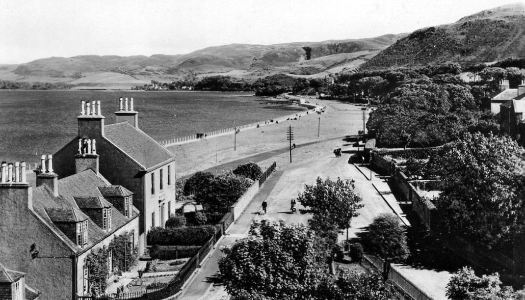 Tour Scotland Old Photograph Kilkerran Road Campbeltown Scotland