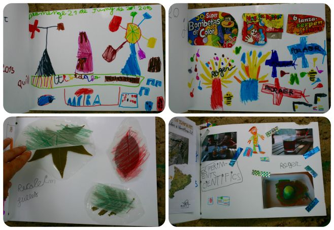 Ideas para practicar lectoescritura niños: cuaderno viaje