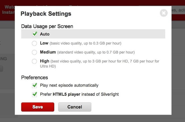 观看Netflix的时候修正支持HDCP的显示错误