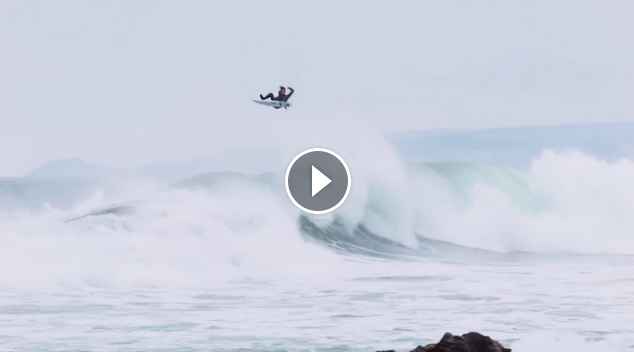 Surfing in Chile