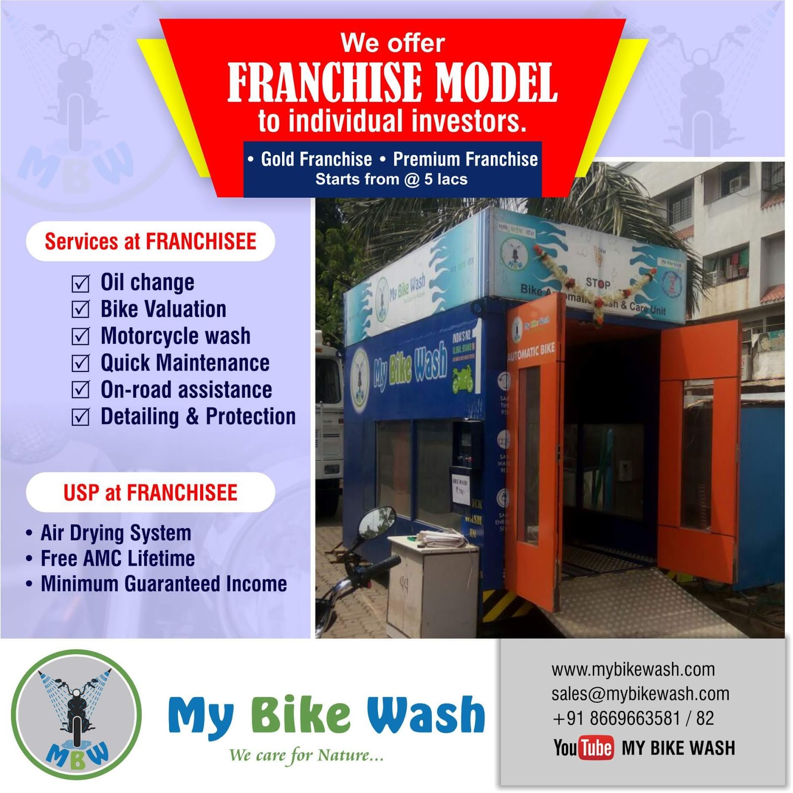 World of an Entrepreneur My bike washing machine