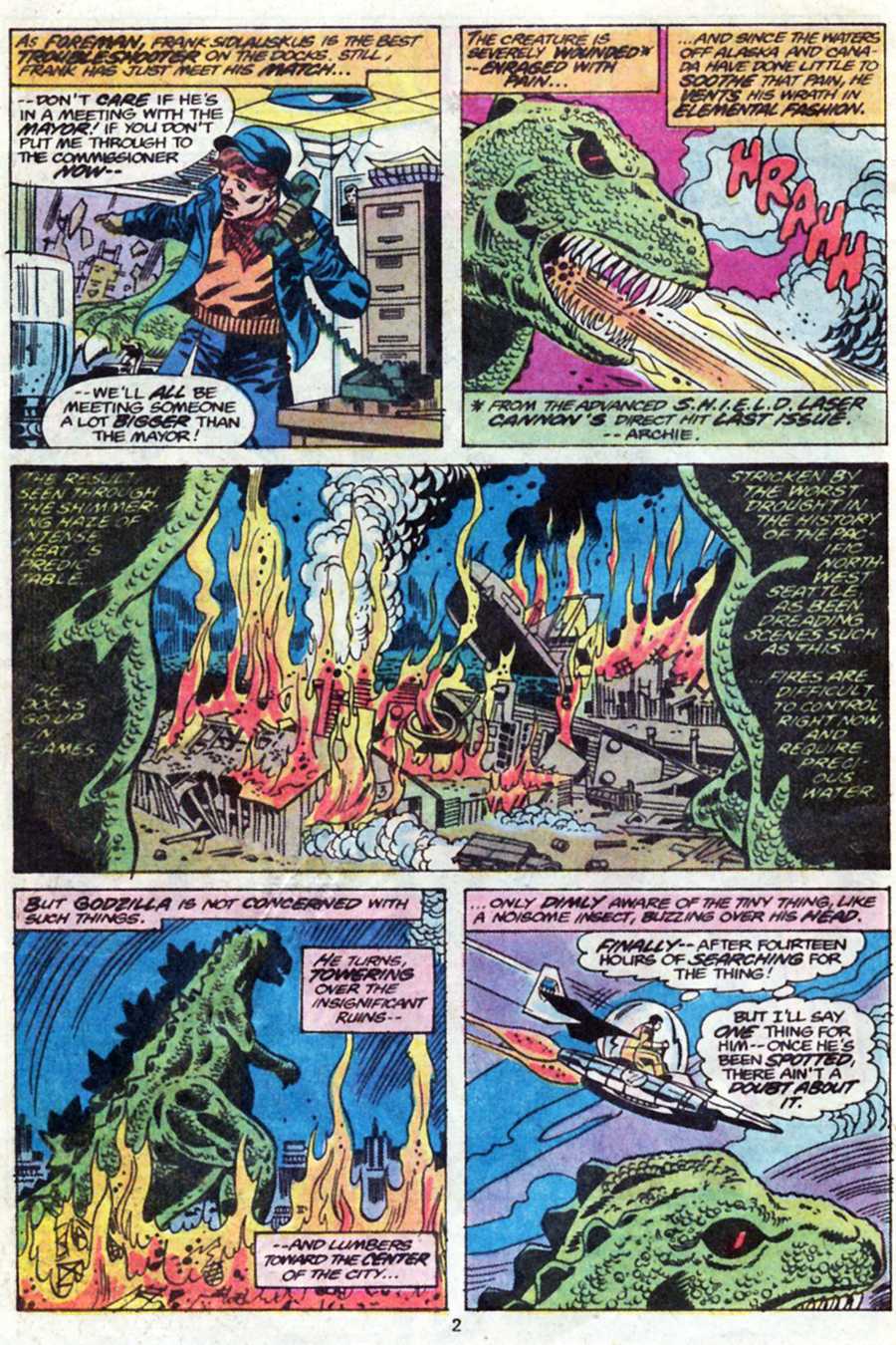 Read online Godzilla (1977) comic -  Issue #2 - 3