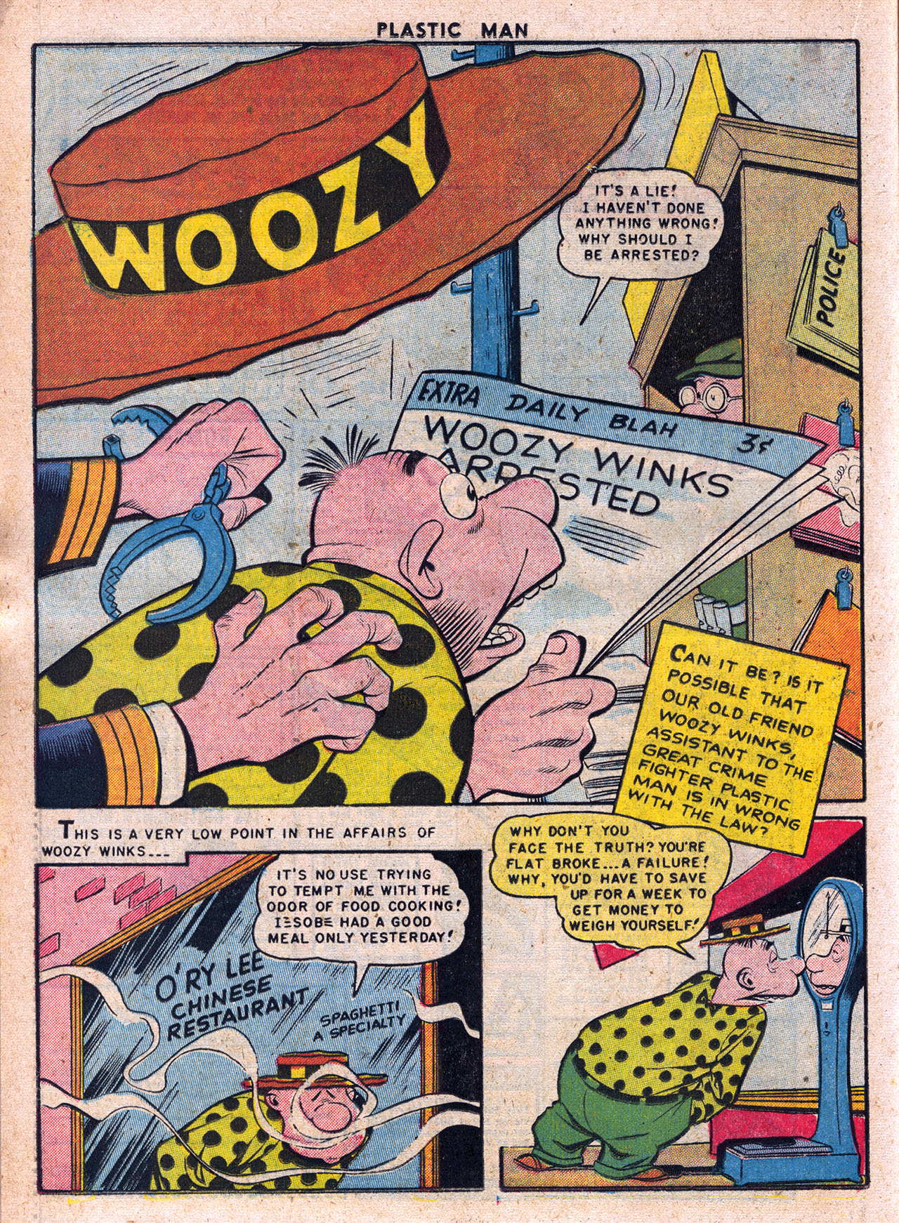 Read online Plastic Man (1943) comic -  Issue #58 - 16