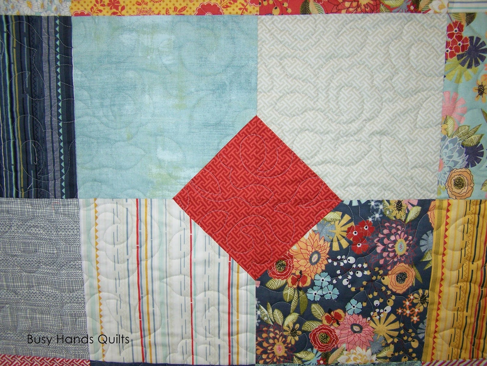Busy Hands Quilts PB&J Layers of Charm Lap Quilt