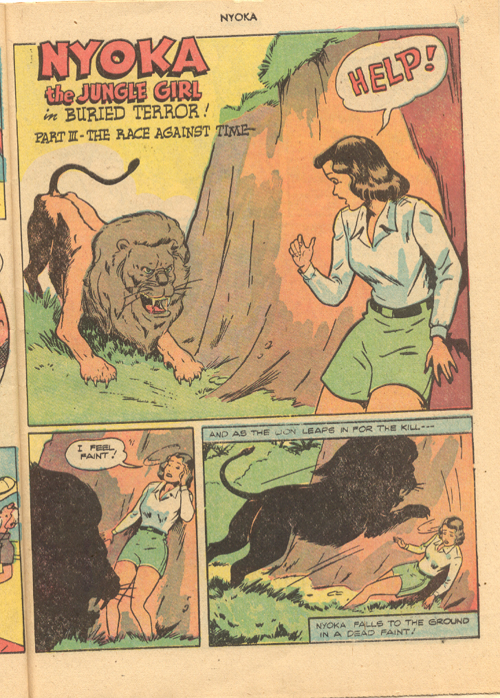 Read online Nyoka the Jungle Girl (1945) comic -  Issue #21 - 27