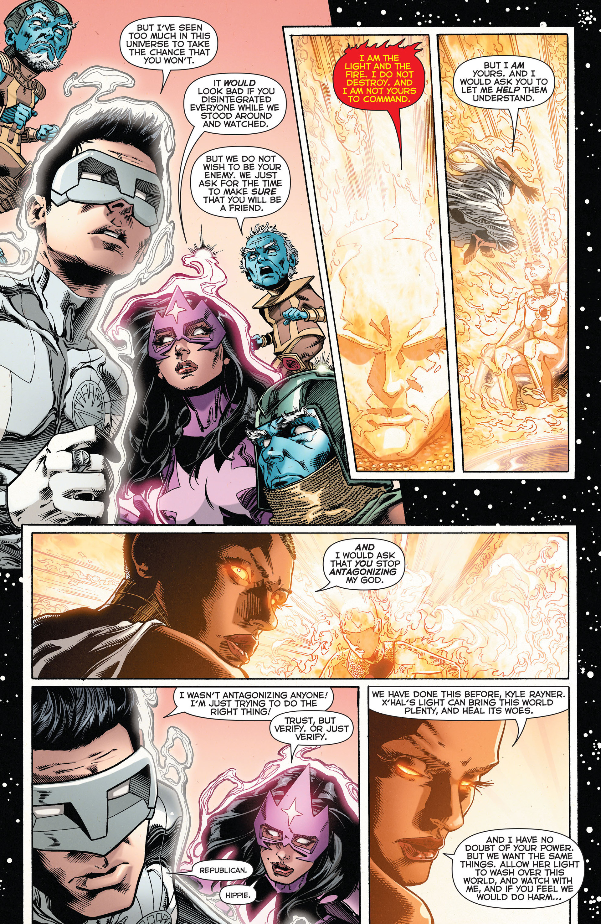 Read online Green Lantern: New Guardians comic -  Issue #29 - 11