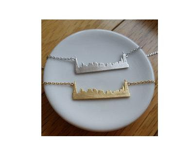 Best Skyline Themed Products Chicago Skyline Necklace