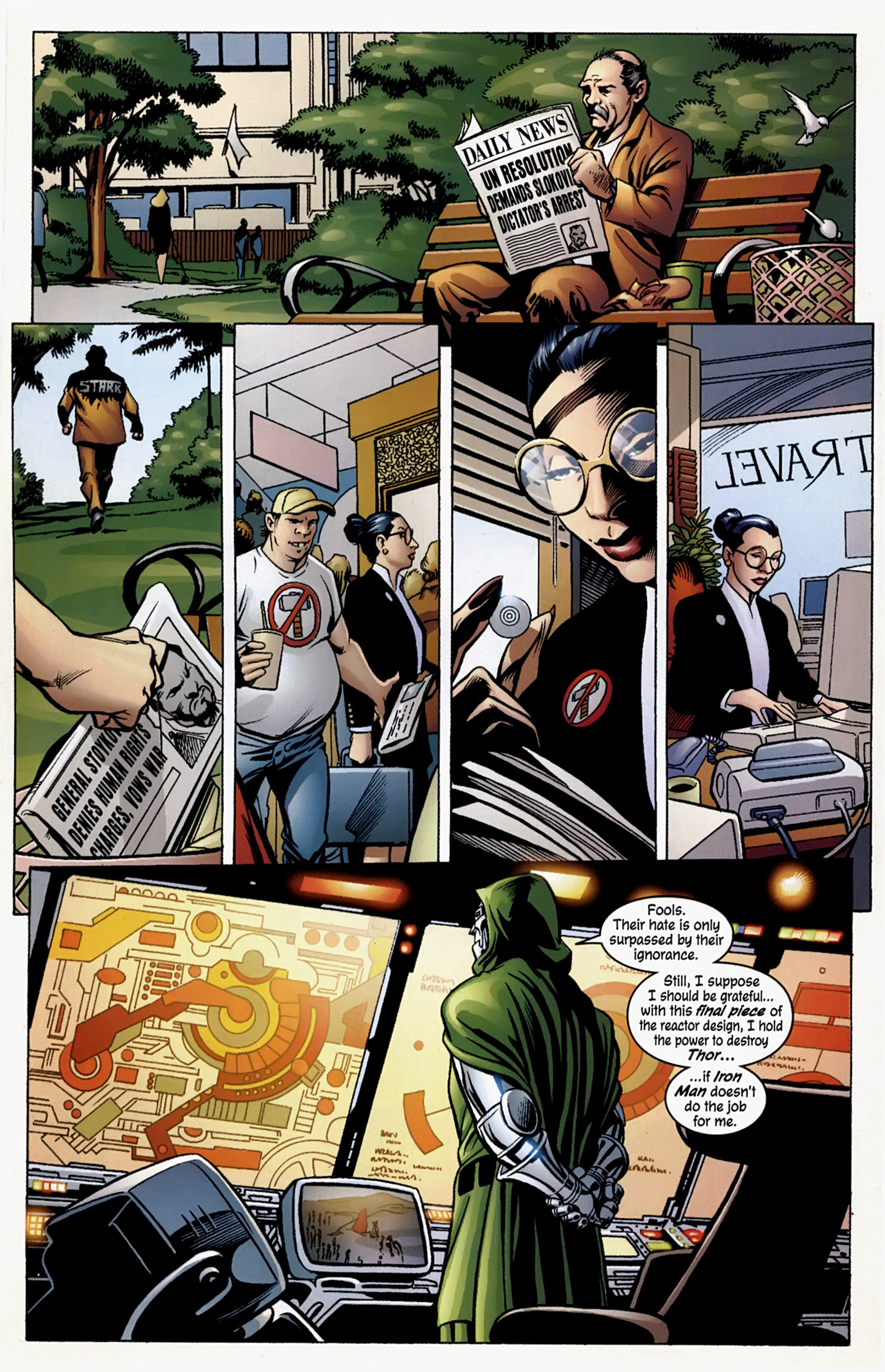 Read online Iron Man (1998) comic -  Issue #64 - 12