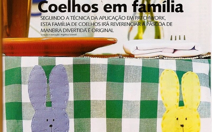 patchcolagem e patchwork para a Páscoa!!