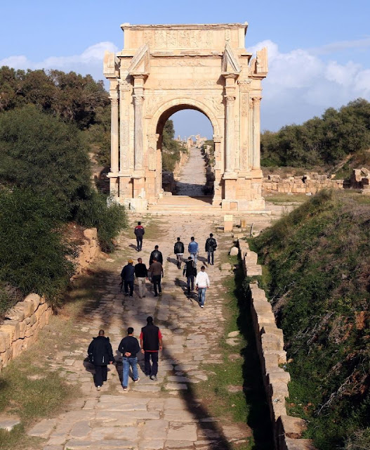 The unlikely saviours of Libya's Roman remains