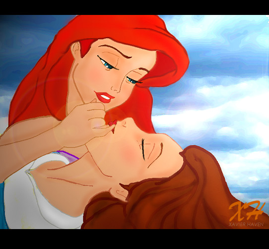 Belle And Ariel Lesbian 64