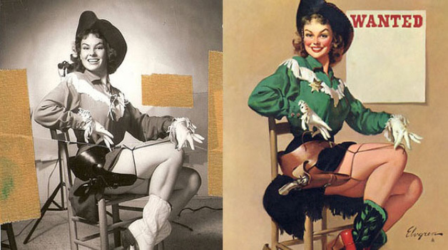 Pin Up Reference Photos
