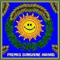 Premi Sunshine Award otorgat per l'Uri del blog Me suena que lo he leído