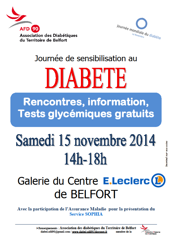 Journée mondiale du diabète 2014