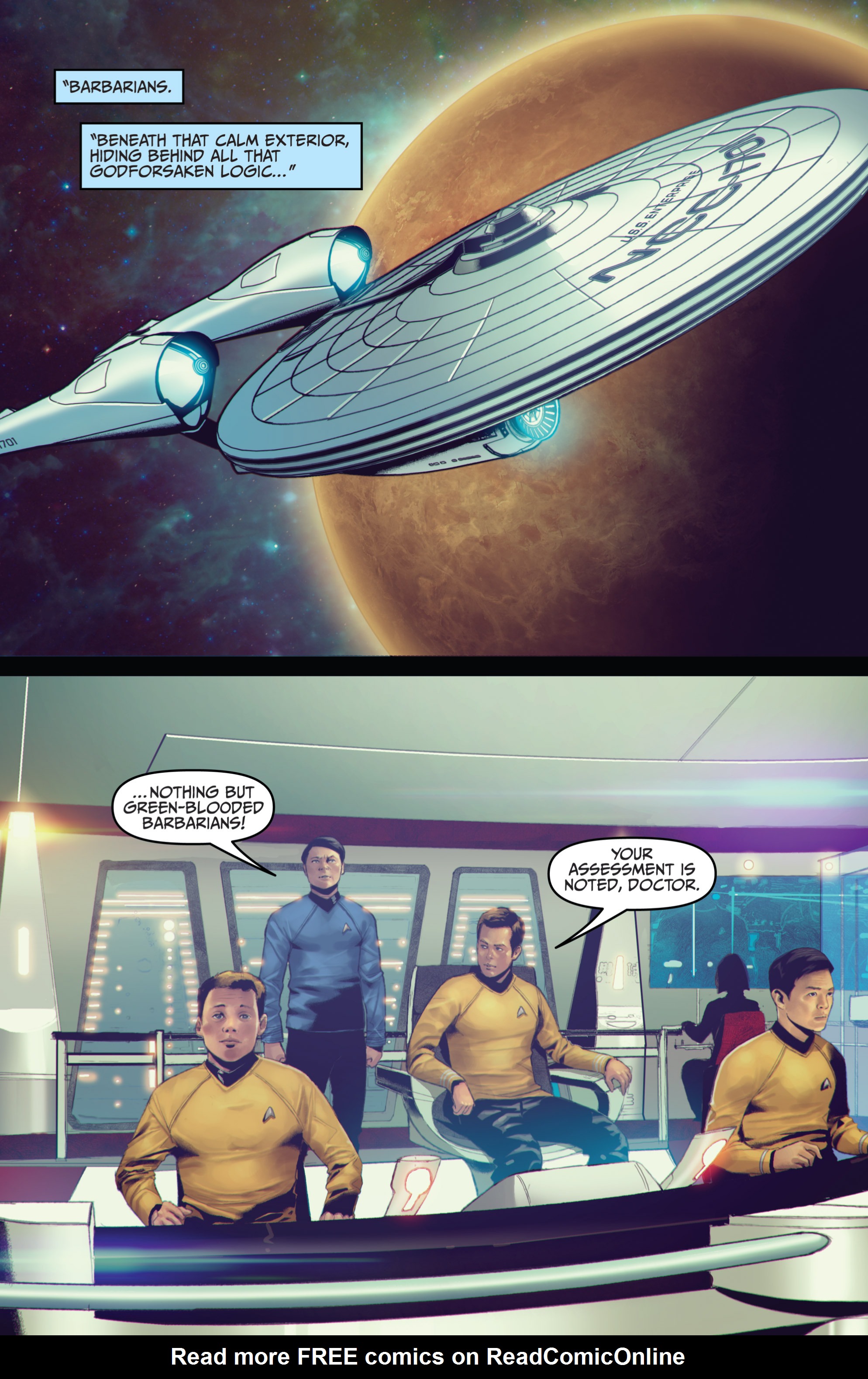 Read online Star Trek (2011) comic -  Issue #22 - 8