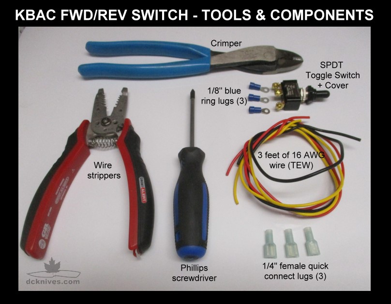 Diy Knifemaker S Info Center Kbac Vfd Forward Reverse Switch