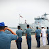 Dua Kapal Perang Latih Malaysia Kunjungi Lantamal I Belawan