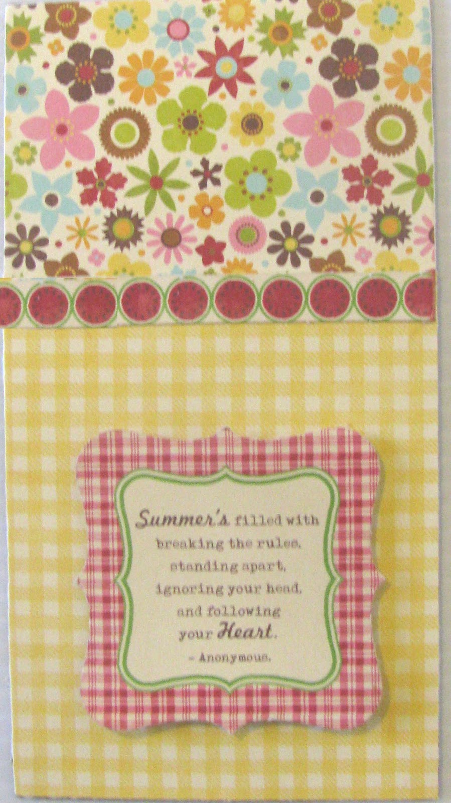 How to make the library pocket book Creek Bank Creations