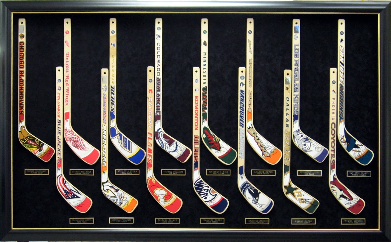 Cool Sports Shadow boxes CSD Framing