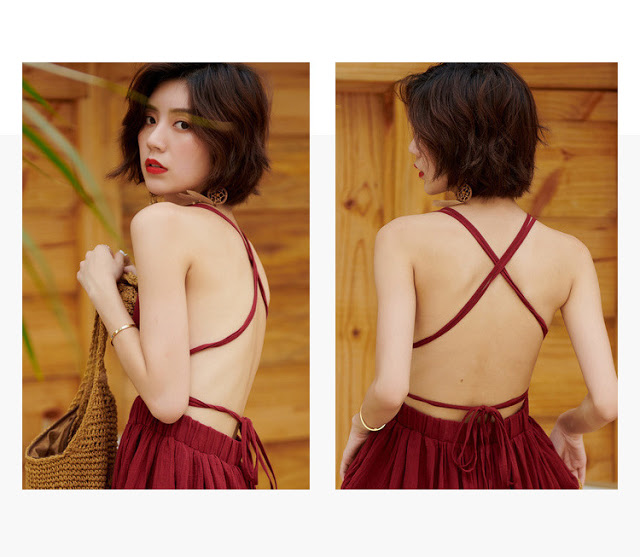 Cửa hàng bán váy maxi đi biển tại Phúc Xá Cua hang ban vay maxi di bien tai Phuc Xa