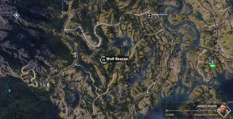 Far Cry 5 Call Of The Wild Wolf Beacons Locations