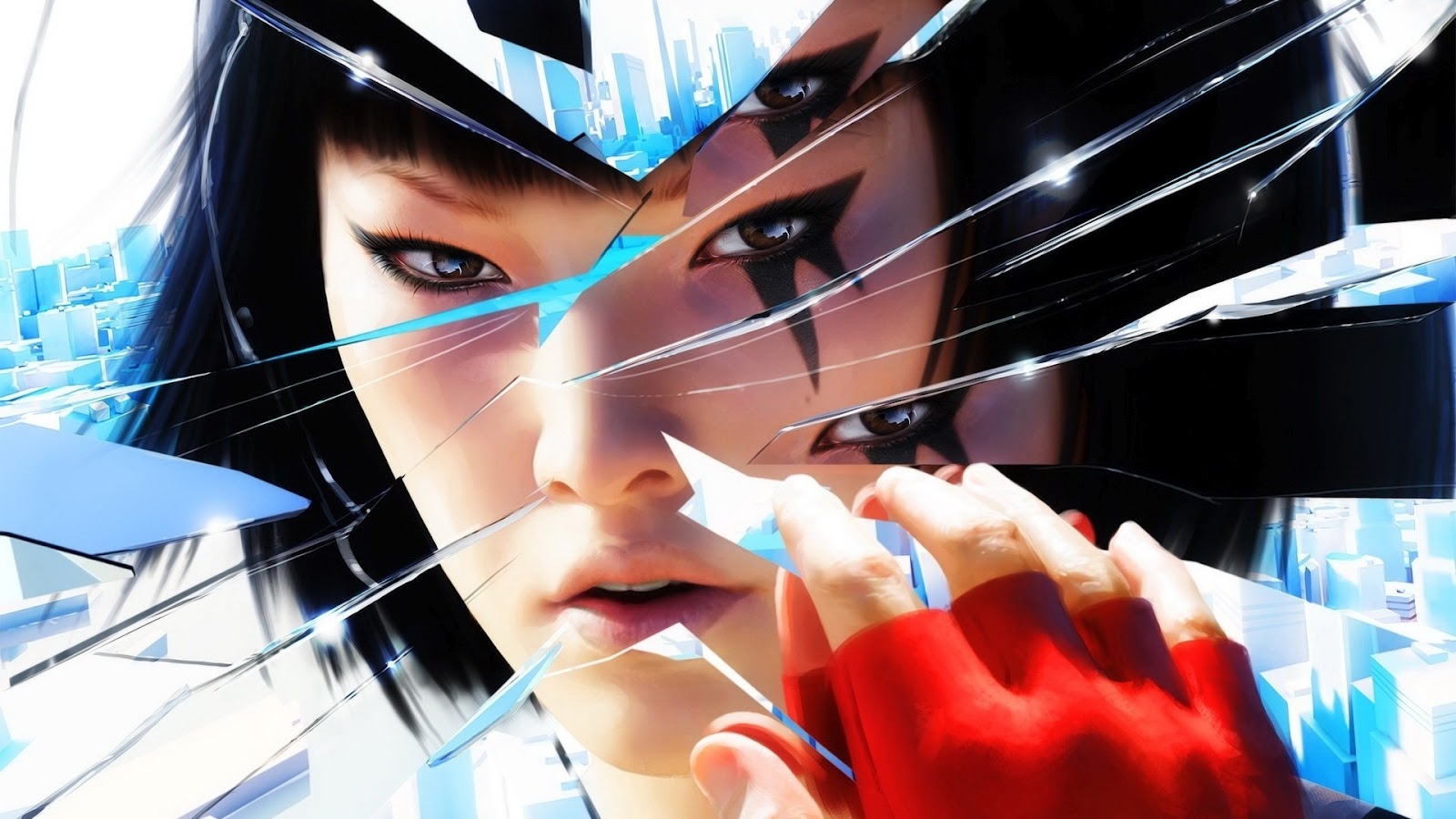 Beauty ReRendered Faith Connors, Mirror's Edge Game Character Wallpaper