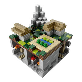 Minecraft The Village Micro World Set
