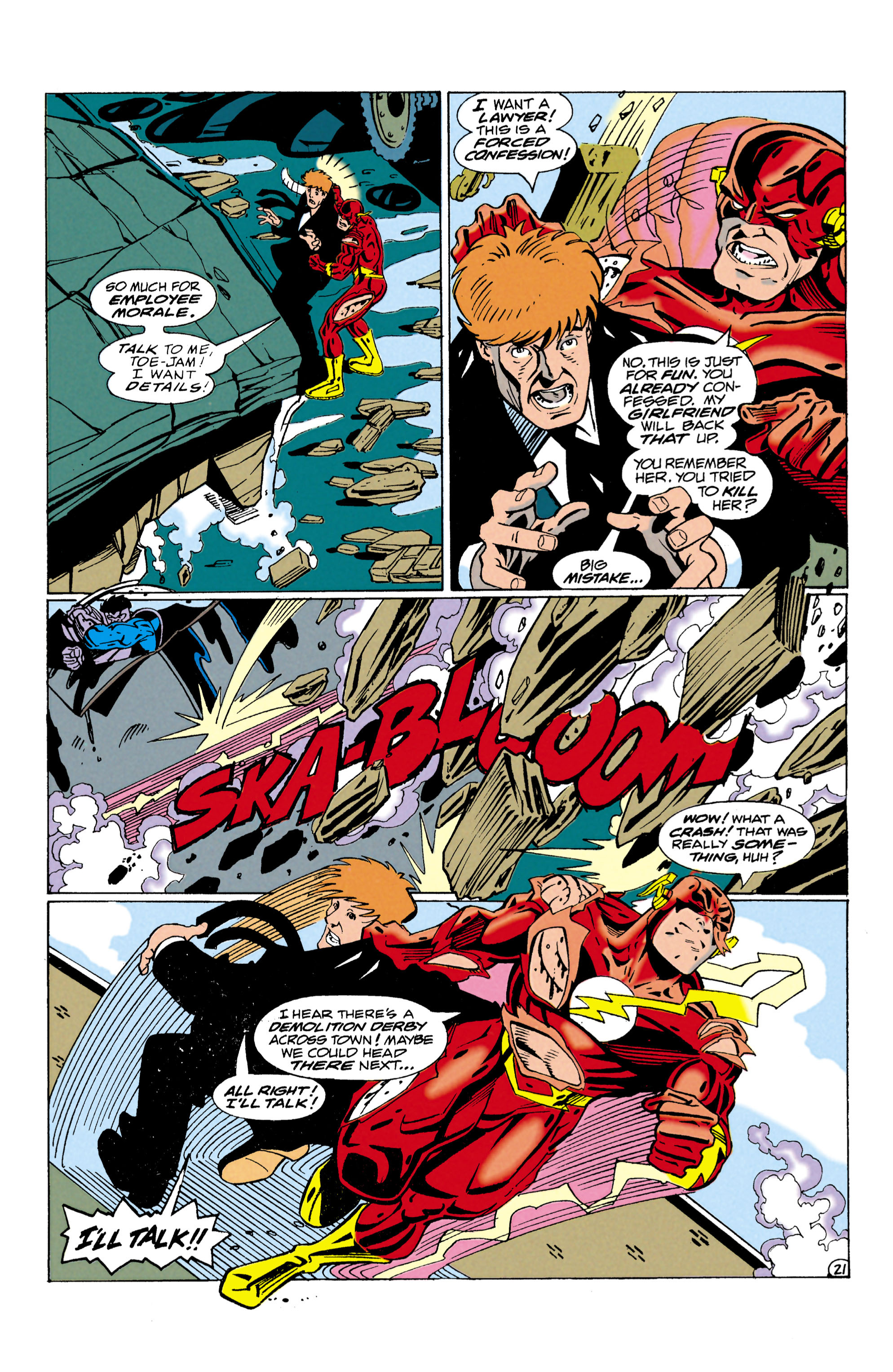 The Flash (1987) issue 85 - Page 22