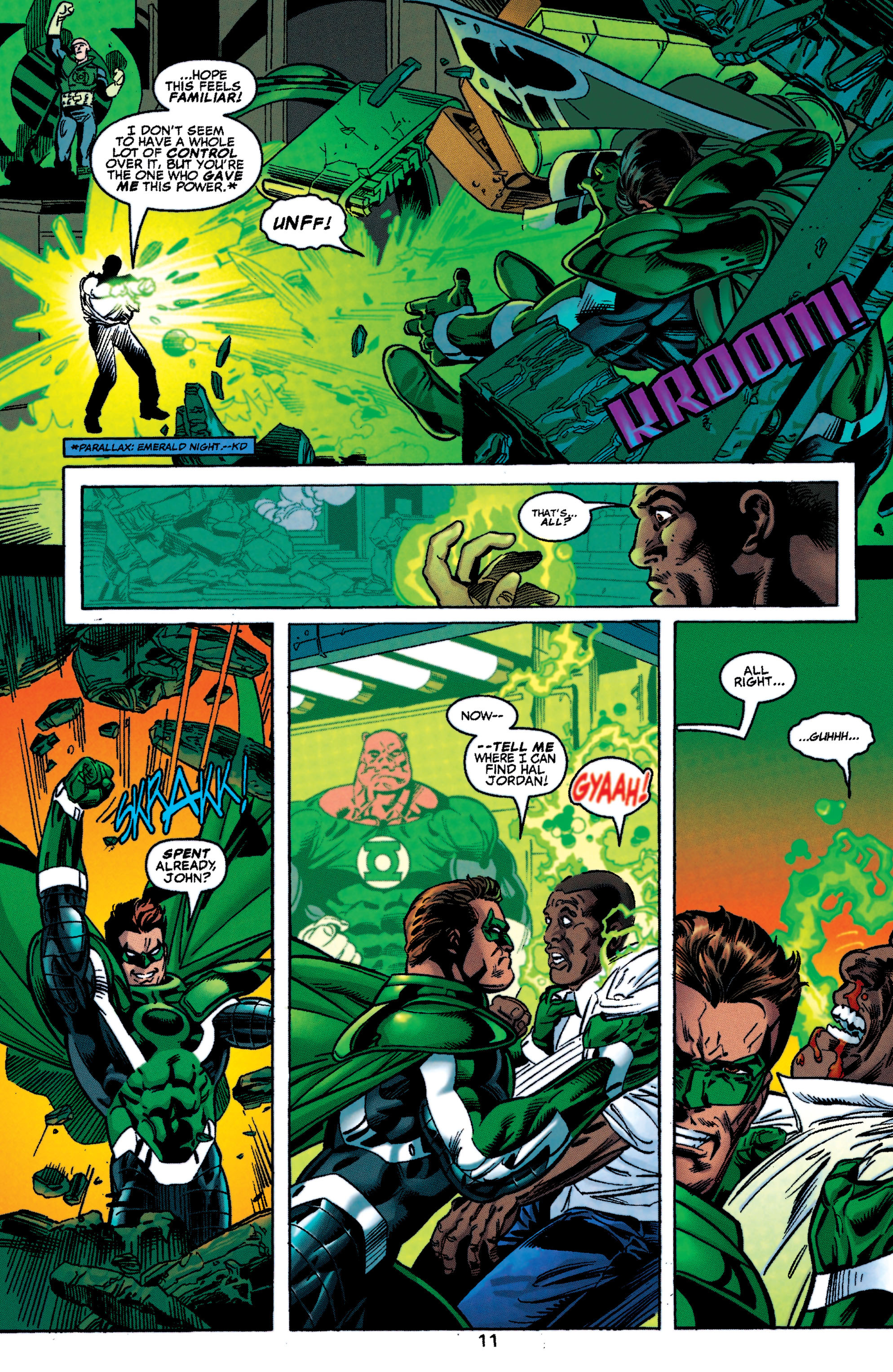 Read online Green Lantern (1990) comic -  Issue #105 - 12