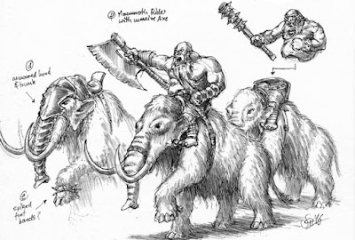 Ogre Mammoth Riders