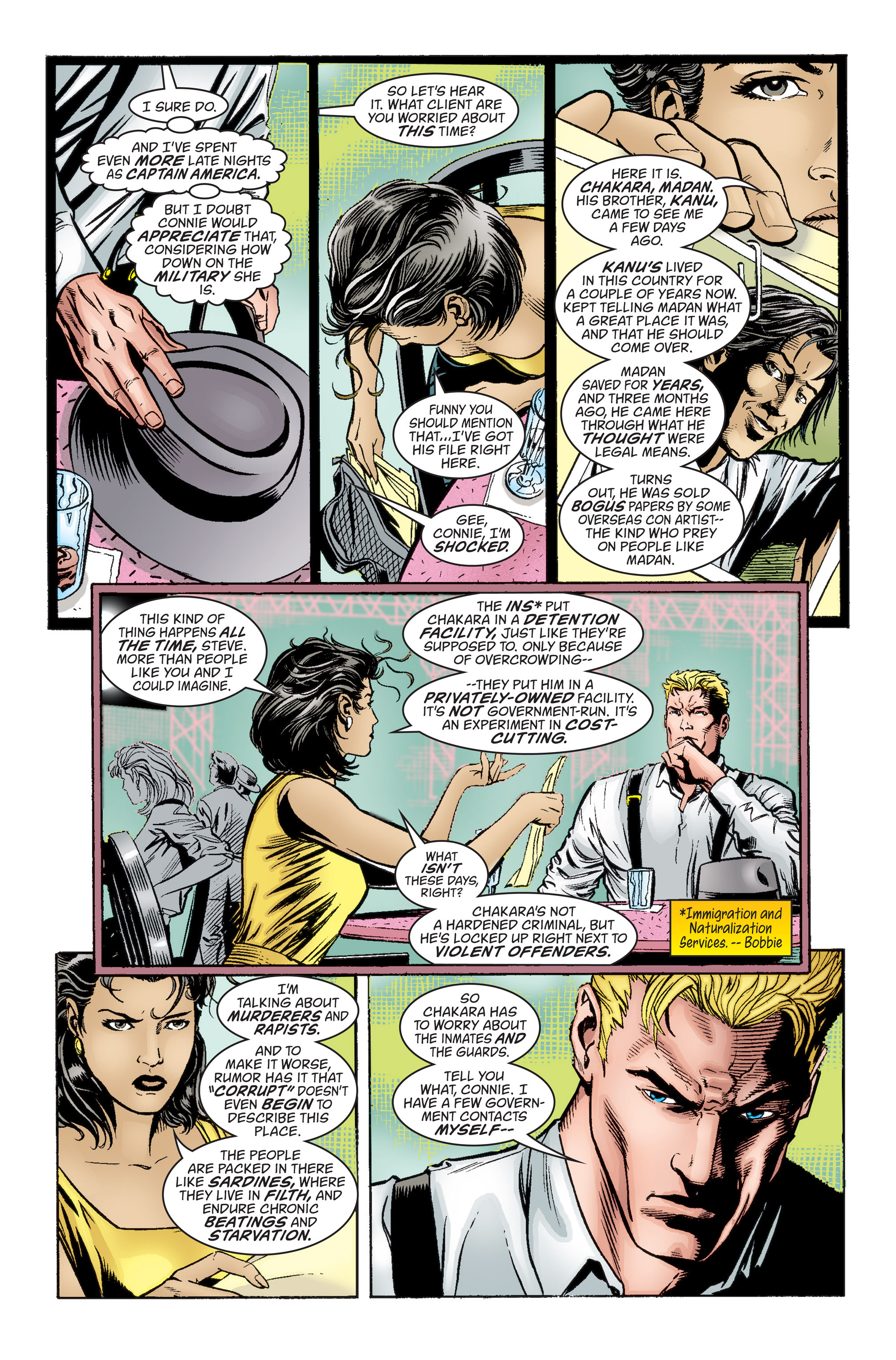 Read online Captain America (1998) comic -  Issue #23 - 5