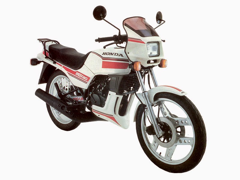 [rare] Motor Lama Jenis Honda [1] Red Mafla