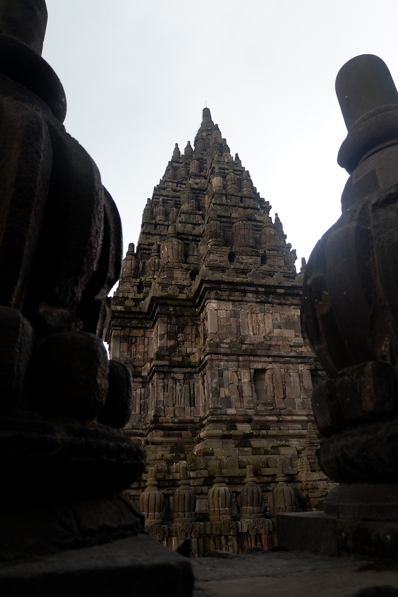 amazing shot of Prambanan Temple